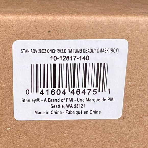 Stanley Deadly Damask the Halloween Quencher H2.0 Flowstate™ Tumbler 20 oz. NIB! - Picture 8 of 8